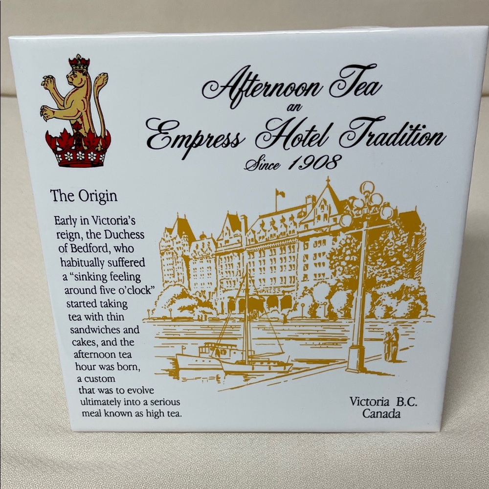 Empress Hotel Tradition Afternoon Tea Trivet 🇨🇦